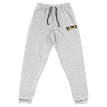 Load image into Gallery viewer, 93 TM 11 Joggers (Black Letters & Gold Outline)
