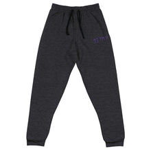 Load image into Gallery viewer, 93 TM 11 Joggers ( Purple Letters & Black Outline )