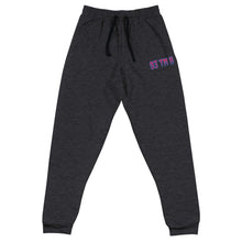 Load image into Gallery viewer, 93 TM 11 Joggers (Pink Letters & Powder Blue Outline)