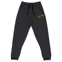 Load image into Gallery viewer, 93 TM 11 Joggers (Gold Letters & Black Outline)