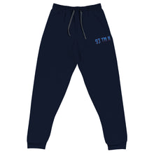 Load image into Gallery viewer, 93 TM 11 Joggers (Powder Blue Letters & Maroon Outline)