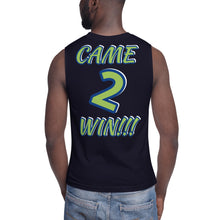 Load image into Gallery viewer, TMB ( CAME 2 WIN ) Muscle Shirt
