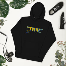 Load image into Gallery viewer, TM4L Hoodie ON SALE ( Gold Letters & Powder Blue Outline )