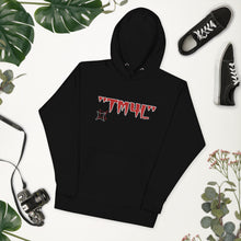 Load image into Gallery viewer, TM4L Hoodie ON SALE ( Red Letters & White Outline )