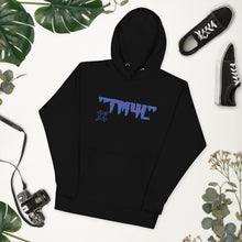 Load image into Gallery viewer, TM4L Hoodie ON SALE ( Purple Letters & Powder Blue Outline )