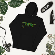 Load image into Gallery viewer, TM4L Hoodie ON SALE ( Kelly Green Letters & Gold Outline )