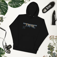 Load image into Gallery viewer, TM4L Hoodie ON SALE ( Old Gold Letters & Powder Blue Outline )