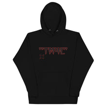 Load image into Gallery viewer, TM4L Hoodie ON SALE ( Black Letters & Red Outline )
