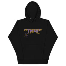 Load image into Gallery viewer, TM4L Hoodie ON SALE ( Purple Letters & Gold Outline )