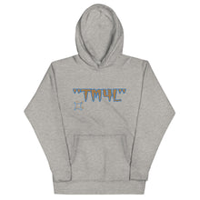 Load image into Gallery viewer, TM4L Hoodie ON SALE ( Old Gold Letters & Powder Blue Outline )