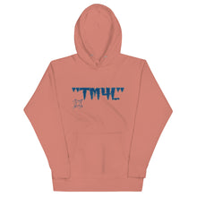 Load image into Gallery viewer, TM4L Hoodie ON SALE ( Navy Blue Letters & Grey Outline )