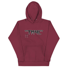 Load image into Gallery viewer, TM4L Hoodie ON SALE ( Black Letters & White Outline )