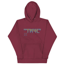 Load image into Gallery viewer, TM4L Hoodie ON SALE ( Old Gold Letters & Powder Blue Outline )