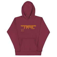 Load image into Gallery viewer, TM4L Hoodie ON SALE ( Orange Letters & Gold Outline )