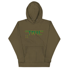 Load image into Gallery viewer, TM4L Hoodie ON SALE ( Kelly Green Letters & Gold Outline )