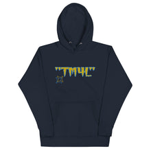 Load image into Gallery viewer, TM4L Hoodie ON SALE ( Gold Letters & Powder Blue Outline )