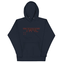 Load image into Gallery viewer, TM4L Hoodie ON SALE ( Black Letters & Red Outline )