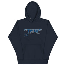 Load image into Gallery viewer, TM4L Hoodie ON SALE ( Royal Blue Letters & White Outline )