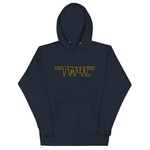 Load image into Gallery viewer, TM4L Hoodie ON SALE ( Black Letters & Gold Outline )