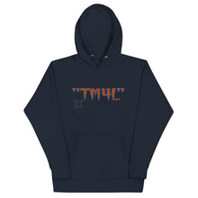 Load image into Gallery viewer, TM4L Hoodie ON SALE ( Orange Letters & Royal Blue Outline )