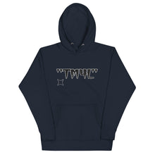 Load image into Gallery viewer, TM4L Hoodie ON SALE ( Black Letters & White Outline )