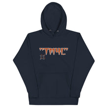 Load image into Gallery viewer, TM4L Hoodie ON SALE ( Orange Letters & White Outline )
