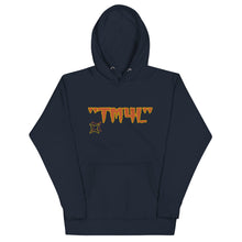 Load image into Gallery viewer, TM4L Hoodie ON SALE ( Orange Letters & Gold Outline )