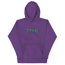 Load image into Gallery viewer, TM4L Hoodie ON SALE ( Kiwi Green Letters & Royal Blue Outline )