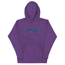 Load image into Gallery viewer, TM4L Hoodie ON SALE ( Navy Blue Letters & Grey Outline )