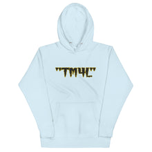 Load image into Gallery viewer, TM4L Hoodie ON SALE ( Black Letters & Gold Outline )