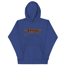Load image into Gallery viewer, TM4L Hoodie ON SALE ( Maroon Letters & Gold Outline )