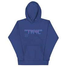 Load image into Gallery viewer, TM4L Hoodie ON SALE ( Purple Letters & Powder Blue Outline )