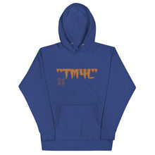 Load image into Gallery viewer, TM4L Hoodie ON SALE ( Orange Letters & Old Gold Outline )