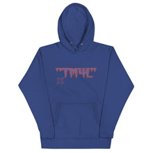 Load image into Gallery viewer, TM4L Hoodie ON SALE ( Purple Letters & Orange Outline )