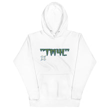 Load image into Gallery viewer, TM4L Hoodie ON SALE ( Kiwi Green Letters & Royal Blue Outline )
