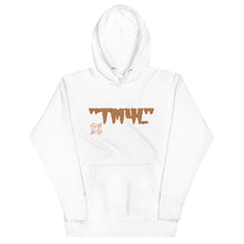 Load image into Gallery viewer, TM4L Hoodie ON SALE ( Orange Letters & Old Gold Outline )