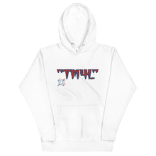 Load image into Gallery viewer, TM4L Hoodie ON SALE ( Red Letters &Royal Blue Outline )