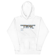 Load image into Gallery viewer, TM4L Hoodie ON SALE ( Old Gold Letters & Powder Blue Outline )