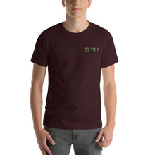 Load image into Gallery viewer, 93 TM 11 Short-Sleeve T-Shirt ( Green Letters & Black Outline )