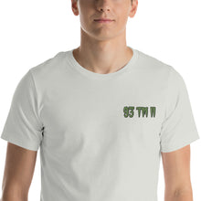 Load image into Gallery viewer, 93 TM 11 Short-Sleeve T-Shirt ( Green Letters & Black Outline )