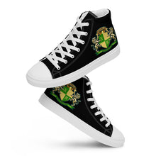Load image into Gallery viewer, Women’s High Top Canvas Shoes (Crest)