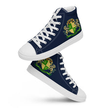 Load image into Gallery viewer, Women’s High Top Canvas Shoes (Crest)