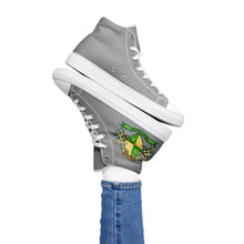Load image into Gallery viewer, Women’s High Top Canvas Shoes (Crest)