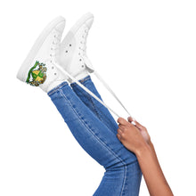 Load image into Gallery viewer, Women’s High Top Canvas Shoes (Crest)