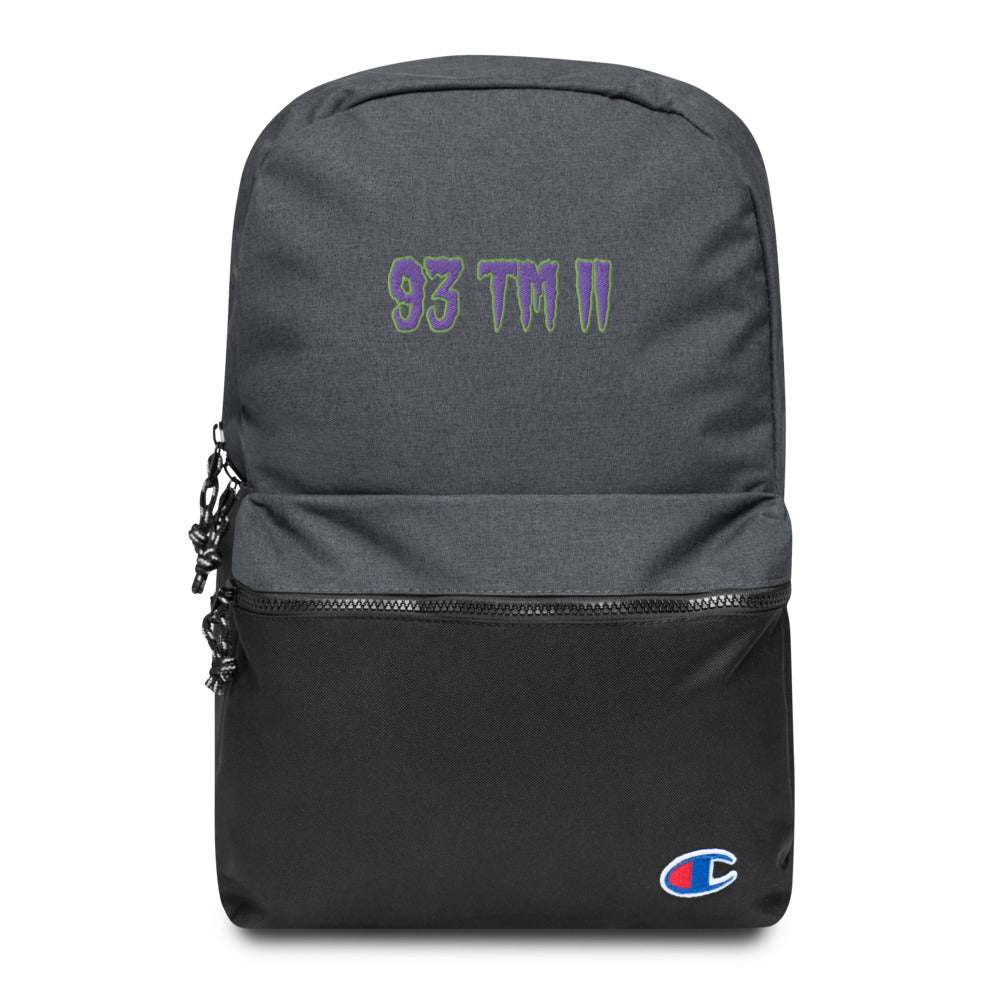 Embroidered Champion Backpack (93 TM 11)