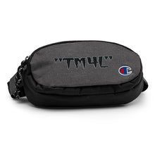 Load image into Gallery viewer, TM4L Champion Fanny Pack ON SALE ( Black Letters &amp; Grey Outline )
