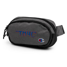 Load image into Gallery viewer, TM4L Champion Fanny Pack ON SALE ( Royal Blue Letters &amp; Red Outline )
