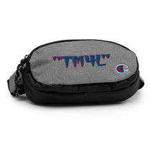 Load image into Gallery viewer, TM4L Champion Fanny Pack ON SALE ( Royal Blue Letters &amp; Red Outline )
