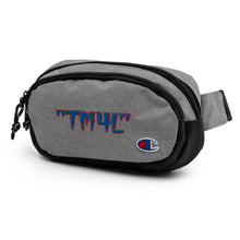 Load image into Gallery viewer, TM4L Champion Fanny Pack ON SALE ( Royal Blue Letters &amp; Red Outline )
