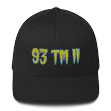Load image into Gallery viewer, 93 TM 11 Fitted Hat ( Gold Letters &amp; Powder Blue Outline )
